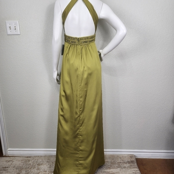 NWT Max And Cleo Apple Halter Maxi Dress Size 4 - Picture 9 of 14